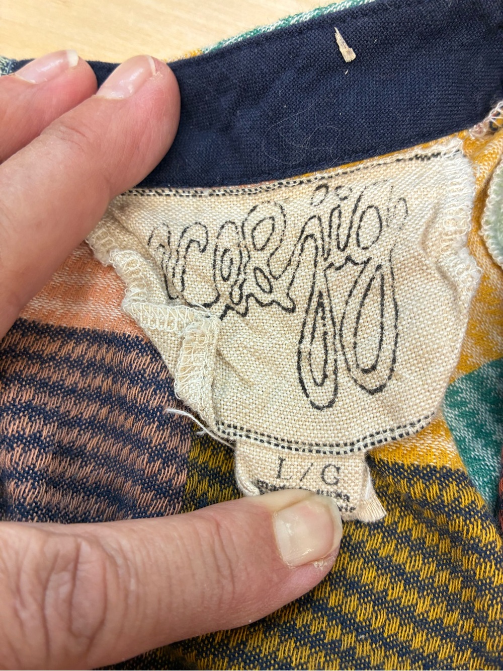 Ace and jig  Plaid Ribbed Knit Midi Dress in Multicolor soft cotton knit - Picture 2 of 8